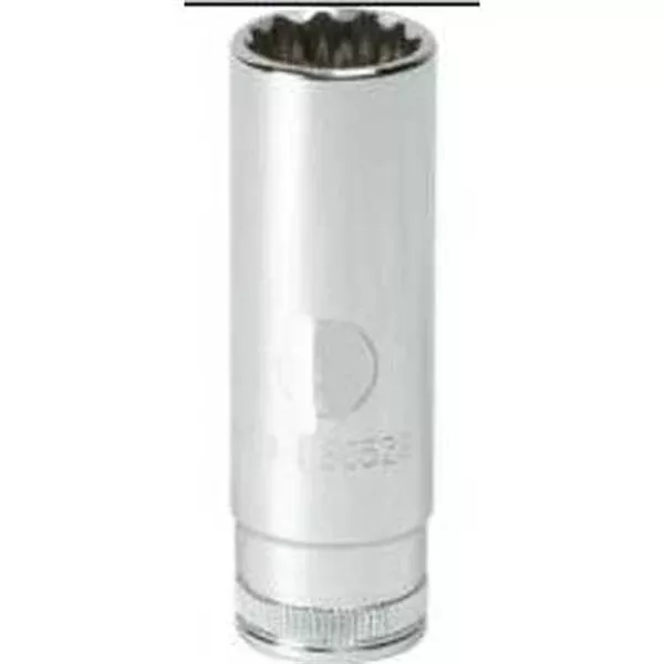 1/2" Drive 12mm 12 Point Metric Deep Length Socket