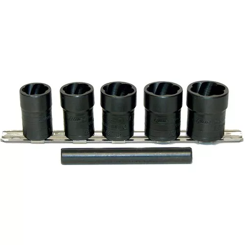 1/2" Drive 6 Piece Twist Socket Removal Kit