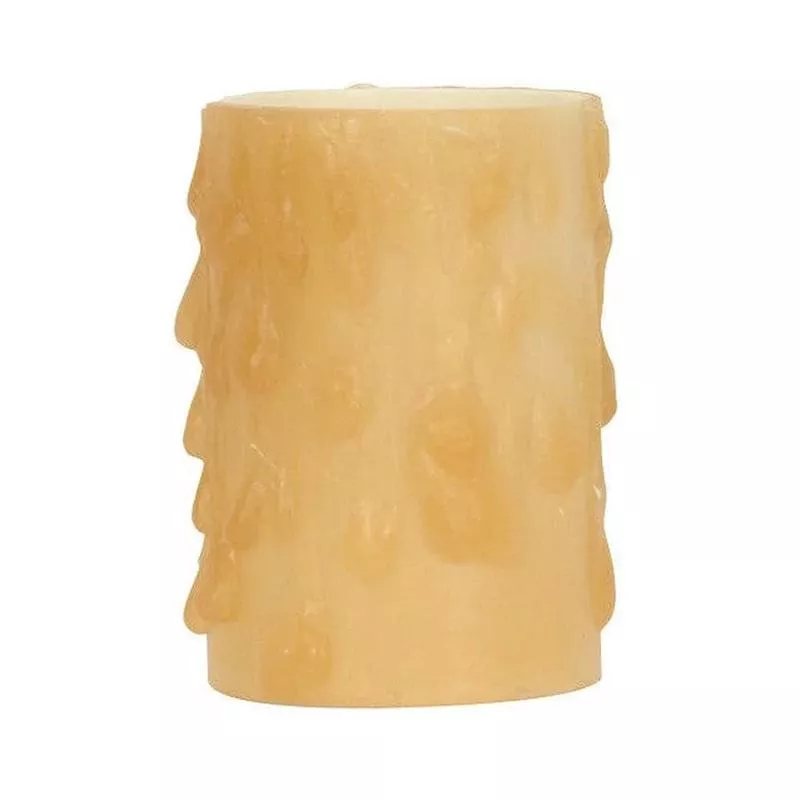 1 5/8″ AMBER BEES WAX CANDLE