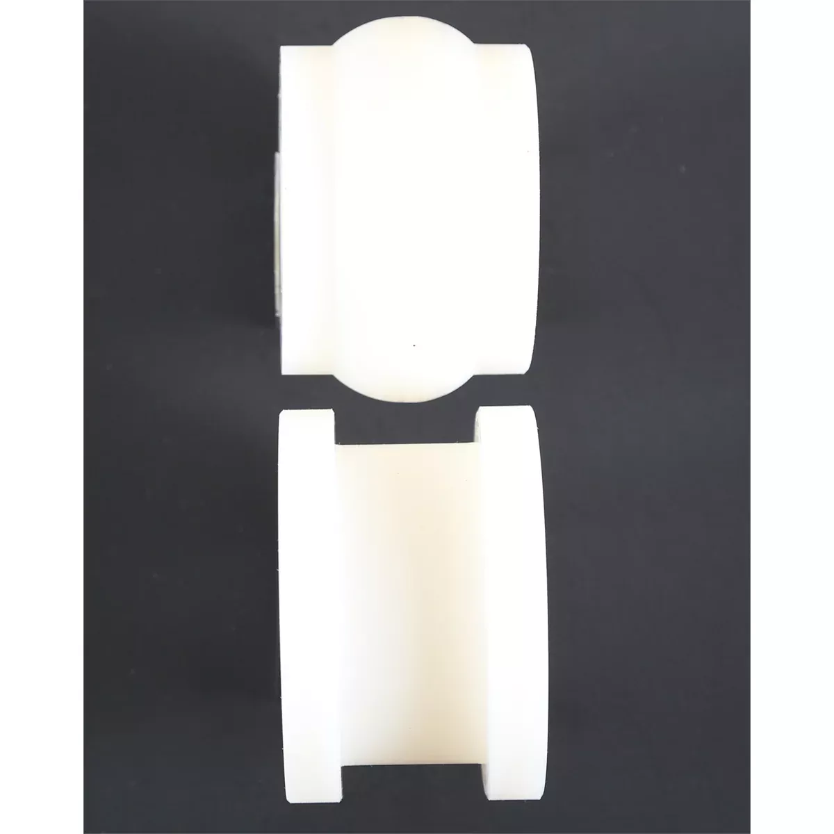 1 in. Round Bead Die Nylon for Bead Roller HECBRRB1N Woodward Fab