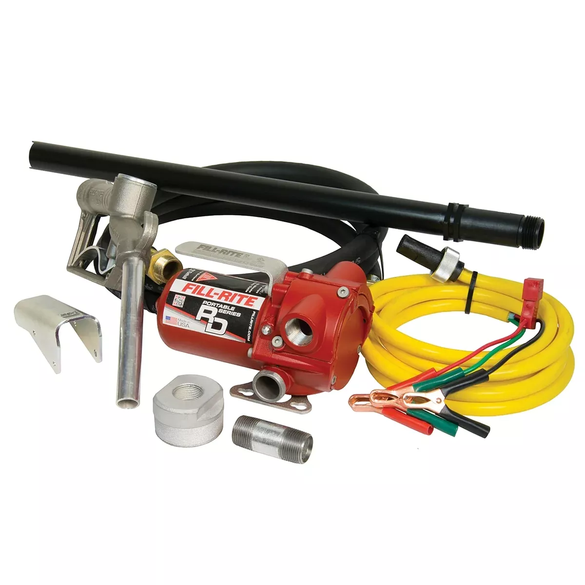 12V DC Bung Mounted Pump with Hose and Nozzle FILRD812NP Tuthill Transfer