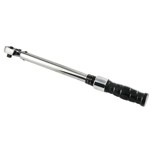 3/8" Drive Adjustable Ratcheting Torque Wrench USA made- 10-100 ft/lbs