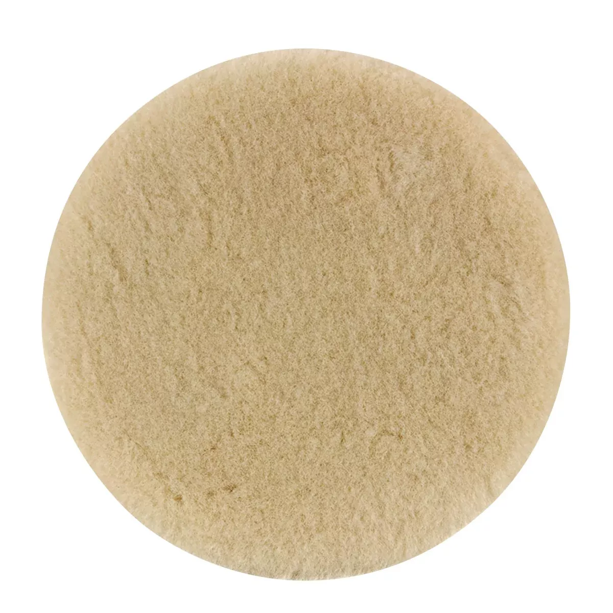 5-1/2 in. Dynacut Top Wool Polishing Pad, Hook and Loop DYB79701 Dynabrade