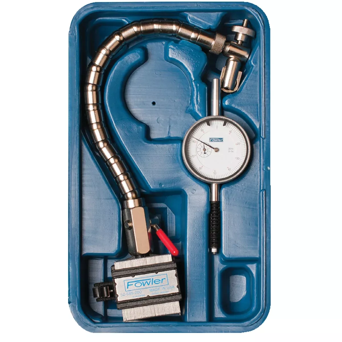 Chrome Flx Mag with Anyform Base and X-Proof Indicator Set FOW52-585-245-0 Fowler