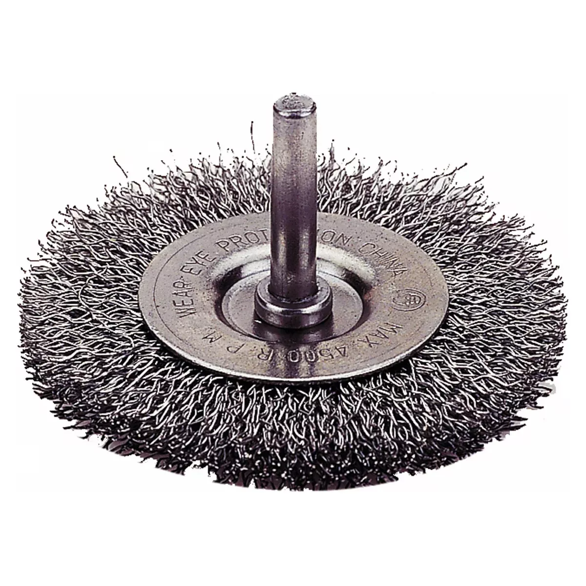 Circular Wire Wheel Brush. 3" Diameter, FIne FPW1423-2103 Firepower