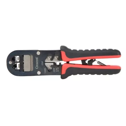 Crescent Ratcheting Data Crimper And Stripper