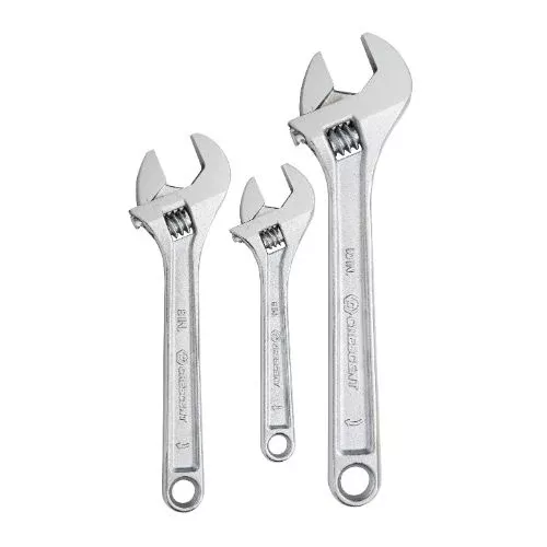 Crescent Wrench Set 6 inch 8 inch 10 inch,Adj Chrome