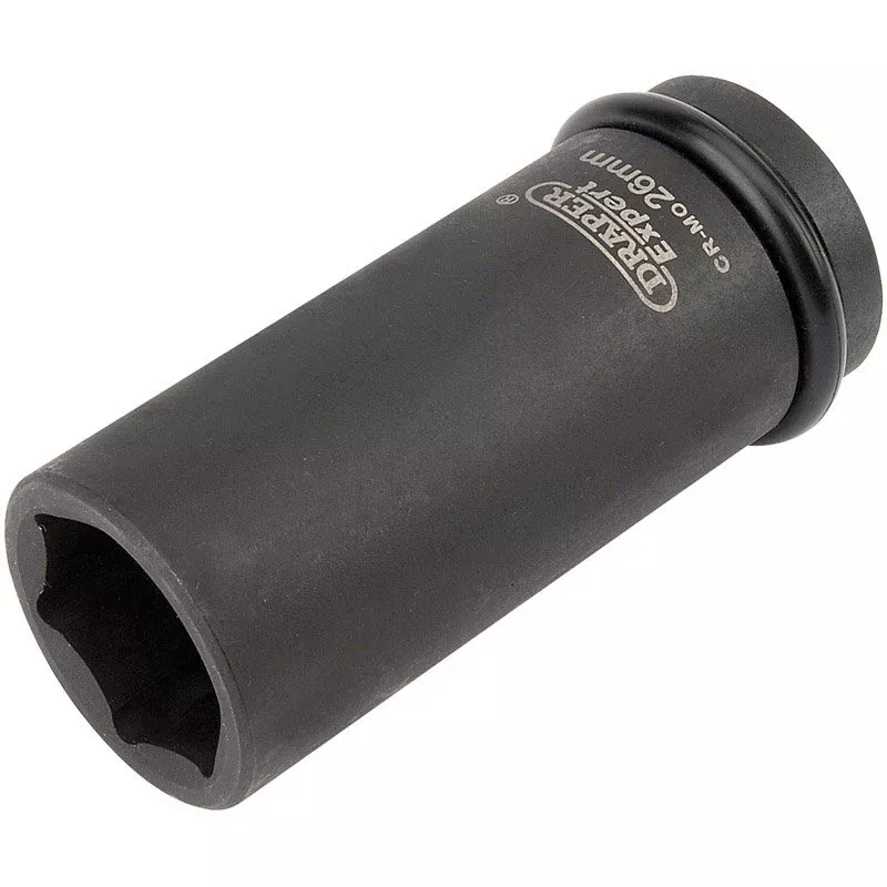 Draper Tools Expert 26mm 3/4 Square Drive Hi-Torq 6 Point Deep Impact Socket