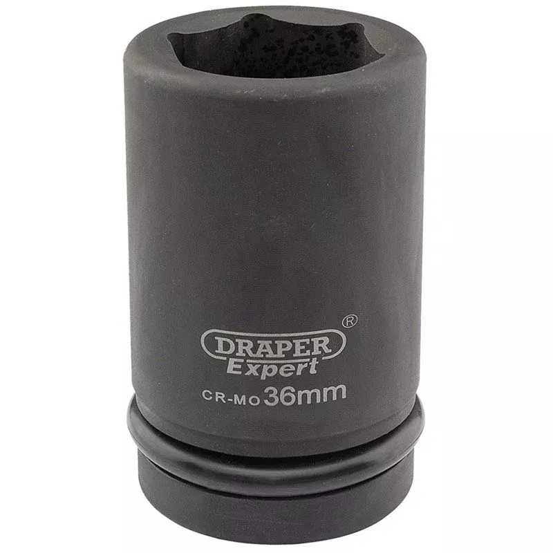 Draper Tools Expert 36mm 1 Square Drive Hi-Torq 6 Point Deep Impact Socket