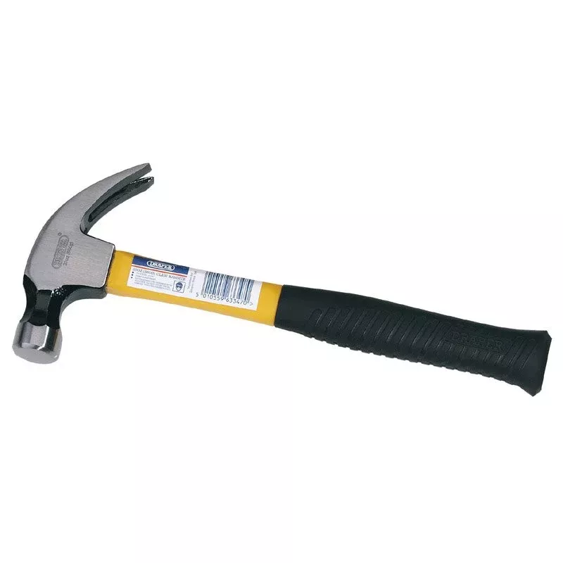Draper Tools Expert 560G (20oz) Fibreglass Shafted Claw Hammer 63347