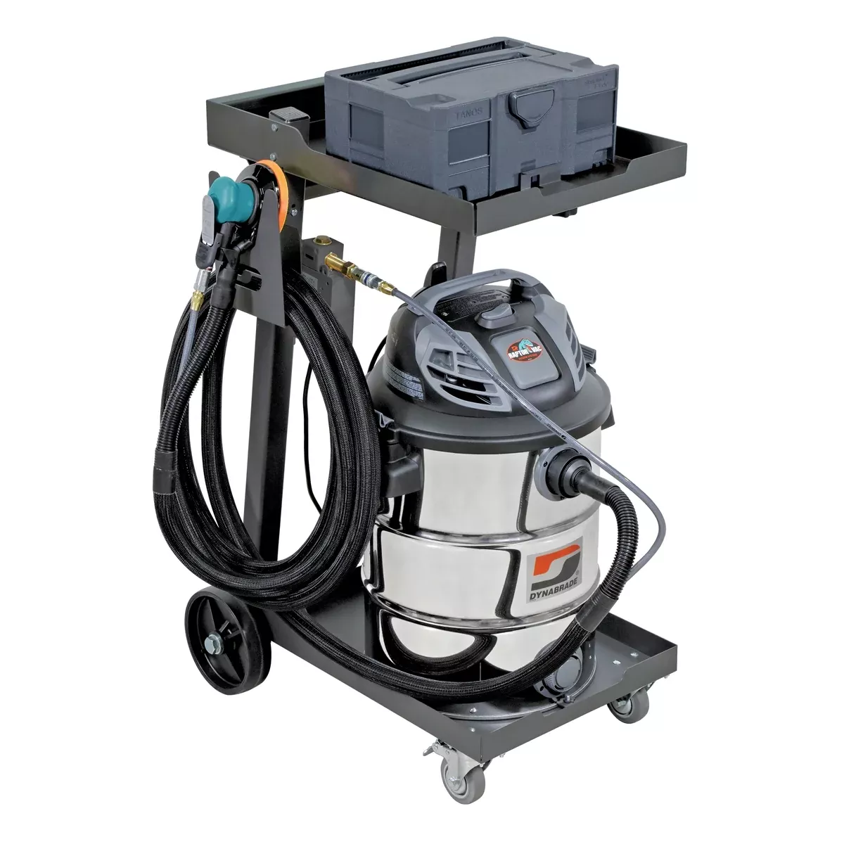 DYBM1005SP Mini Raptor Vac Mobile Vacuum System Dynorbital-Spirit - Pro-Pack DYBM1005SP Dynabrade