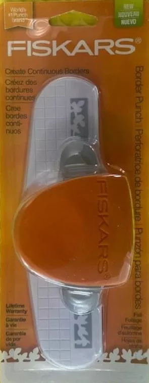Fiskars 102200 Border Punch Creator - Fall Foliage Continuous Borders