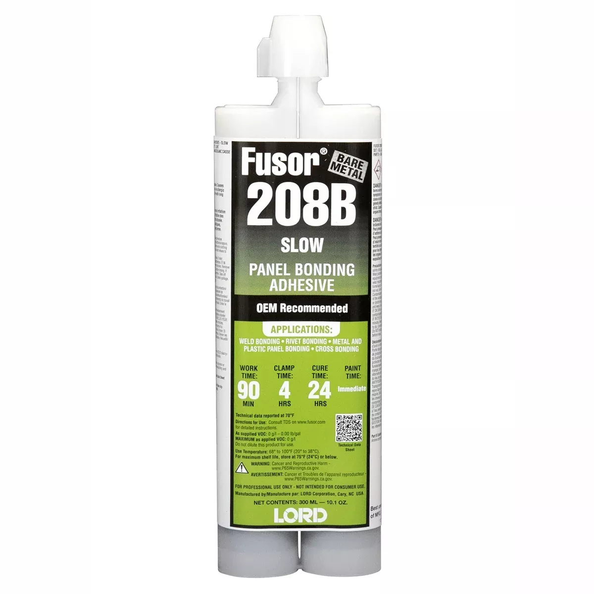 Fusor 208B Panel Bonding (Case of 6) FUS208B NORTON COMPANY