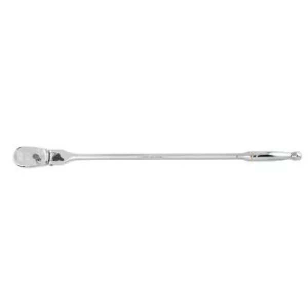 Gearwrench 1/2 inch Drive 90-Tooth Locking Flex Head Teardrop Ratchet 24 inch