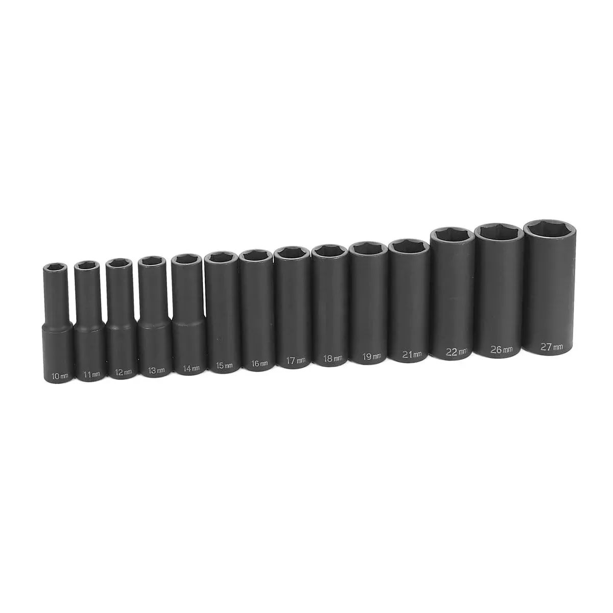 Grey Pneumatic 1412MD 1/2" Drive 14-Piece Deep Metric Set