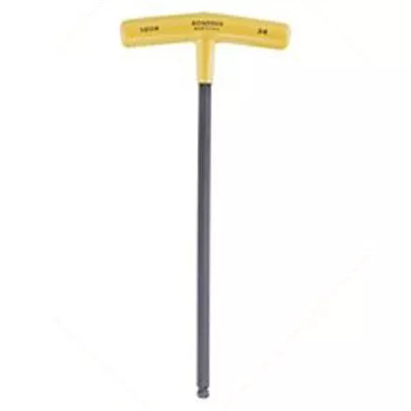 Hex Wrench, 7/32", T-Handle with Cushioned Grip, 6.1" Long