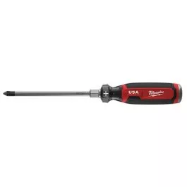 Milwaukee #2 Phillips 6" Cushion Grip Screwdriver (USA)