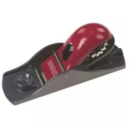 Stanley Adjustable Block Plane, 1-5/8 in W Blade, Gray