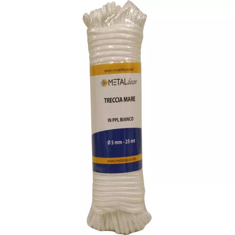 TRECCIA MARE B.CA D.5MM 25MT