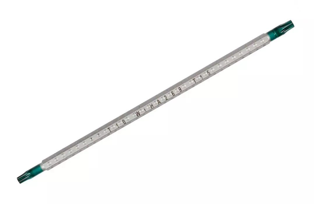 Wiha 26977, SYSTEM 4 TORX Drive-Loc Blade T1+T2