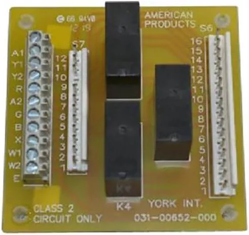 York S1-03100652000 Replacement Part Control Electronic 2 Stage Board